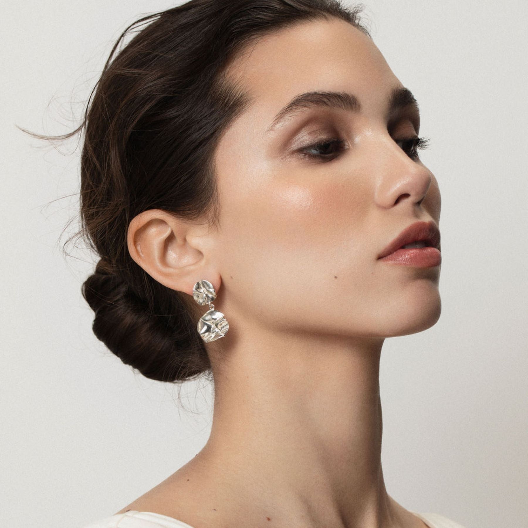 Elodie Earrings - Silver