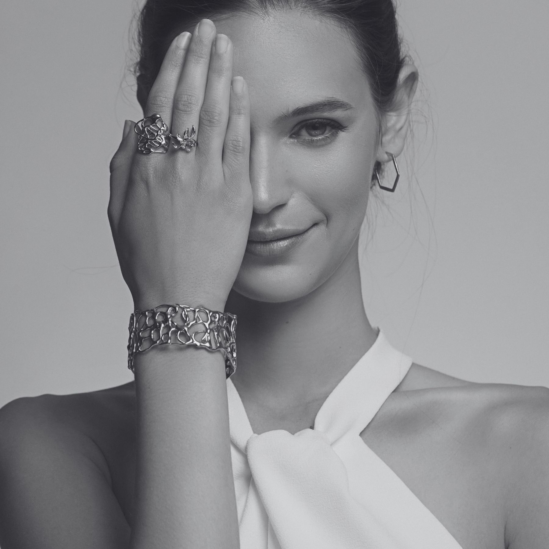 Audrey Ring - Silver (RTS)