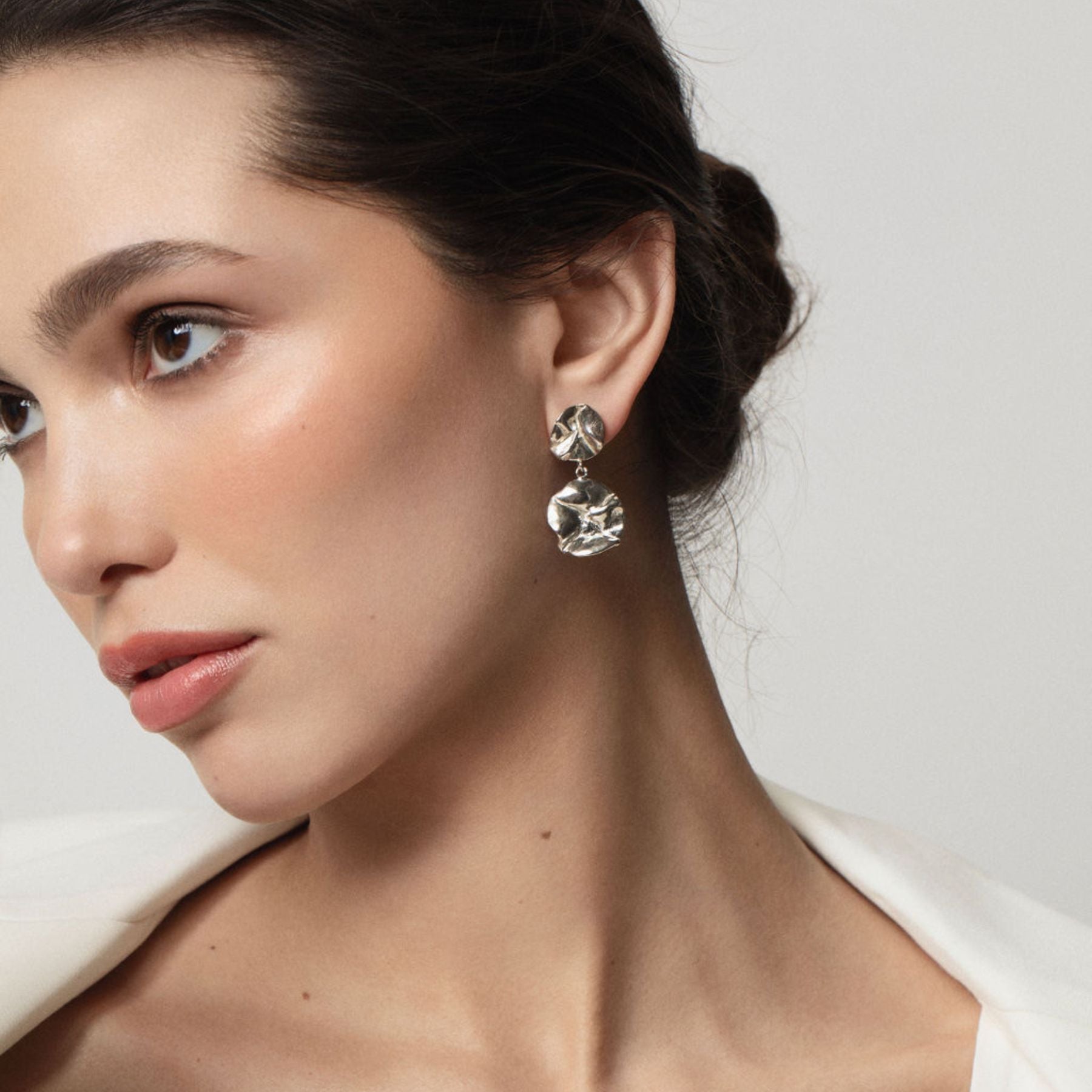 Elodie Earrings - Silver