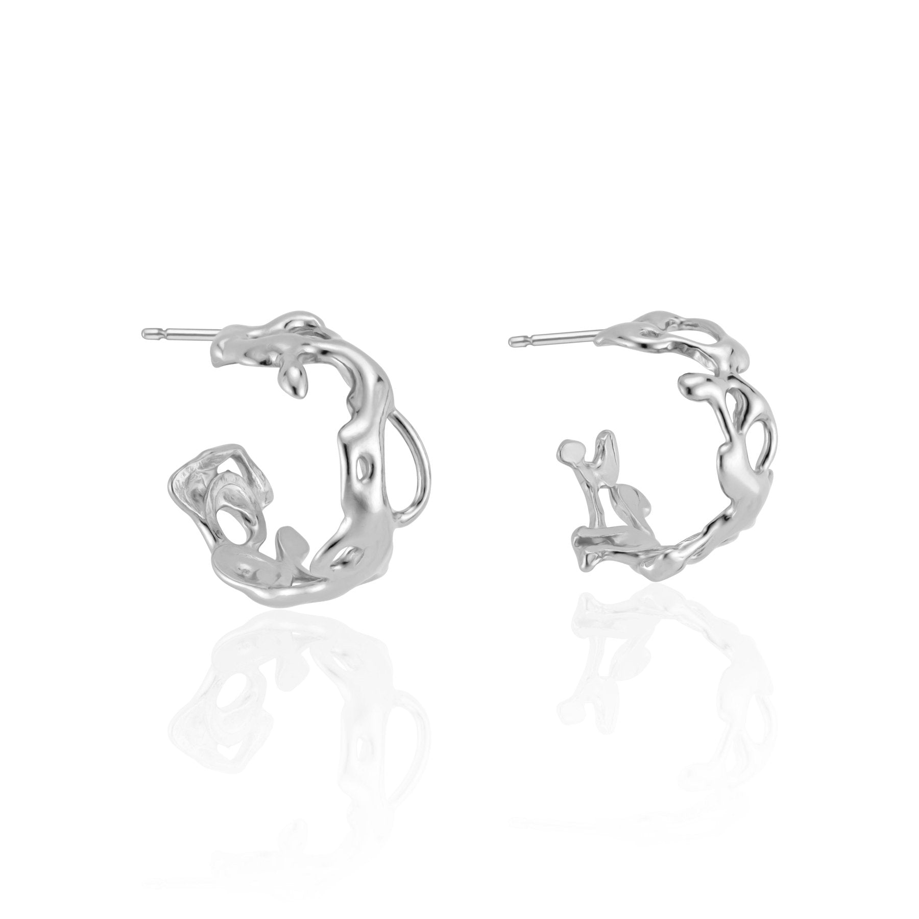 Brigitte Hoops - Silver (RTS)