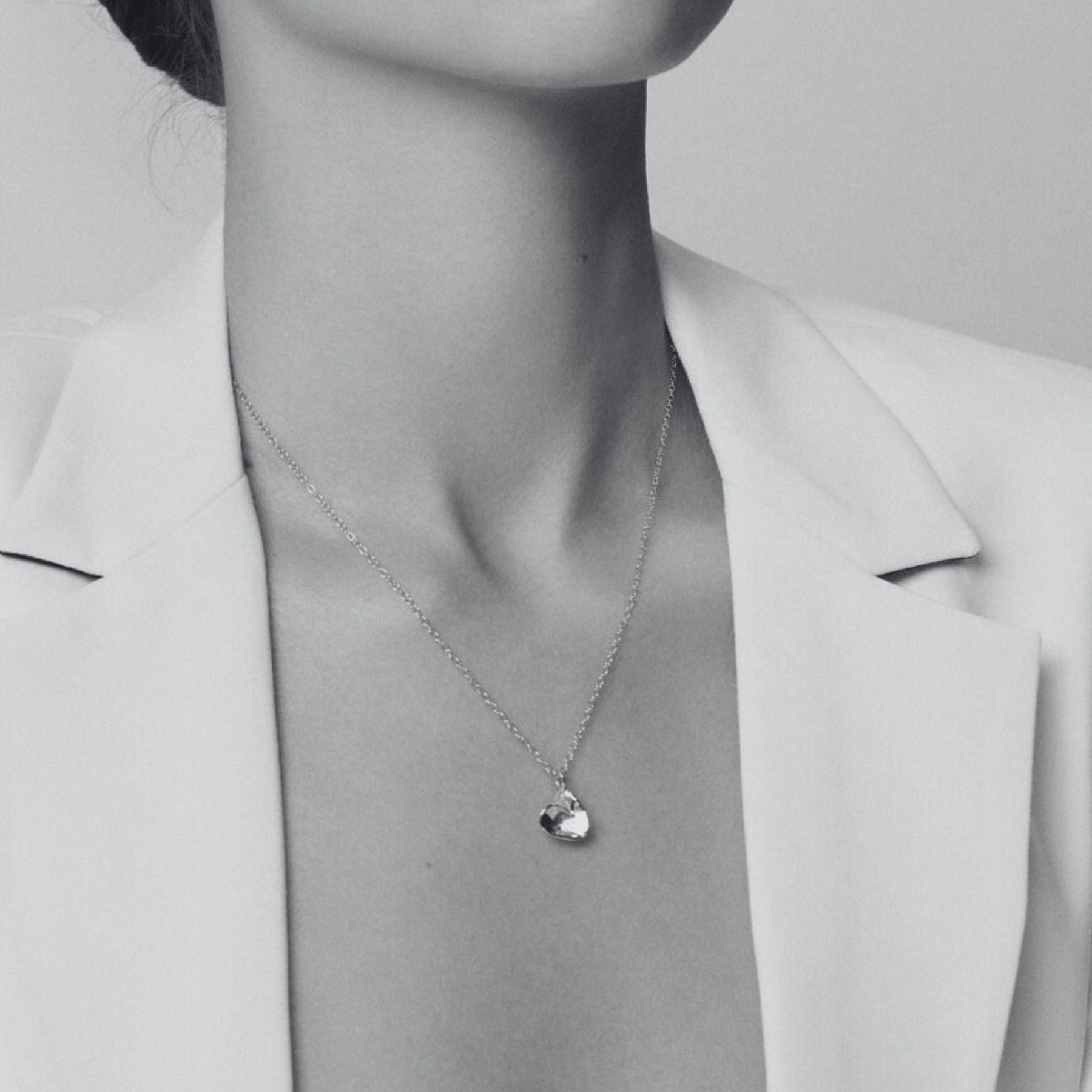 Amandine Pendant - Silver