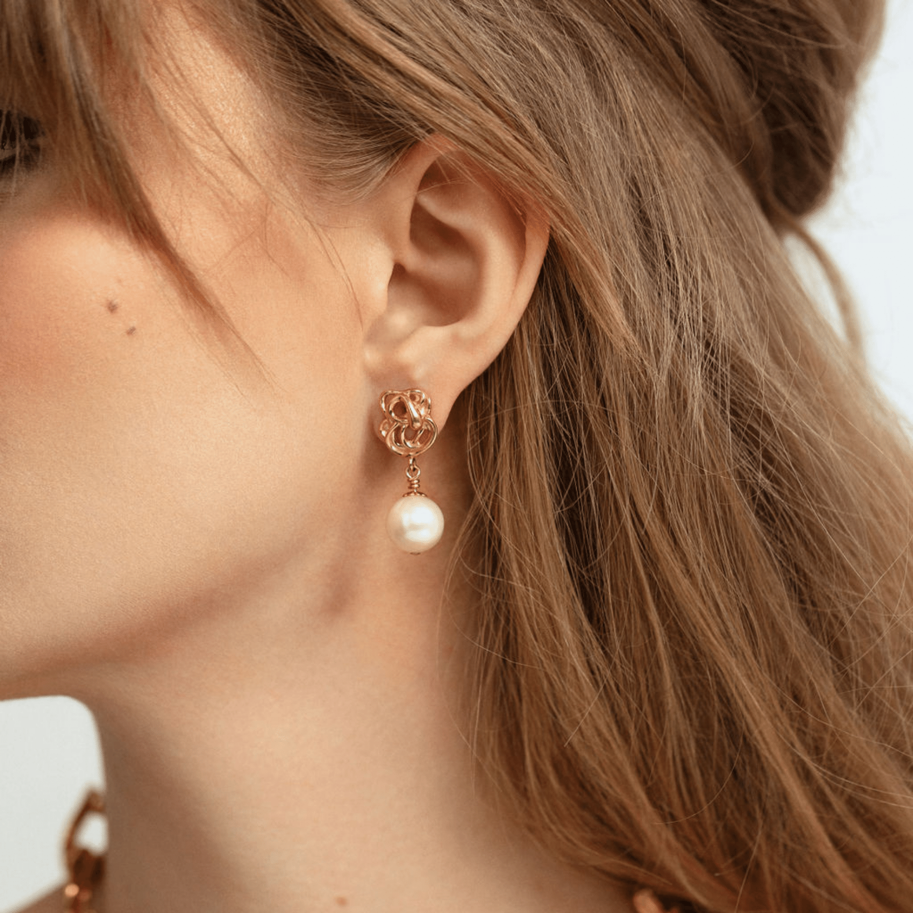 Camille Pearl Drop Earrings