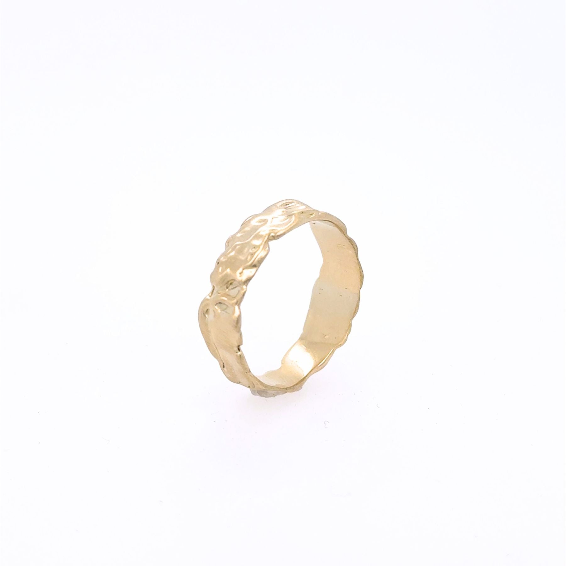 5mm wide Alix Band in 10ky gold