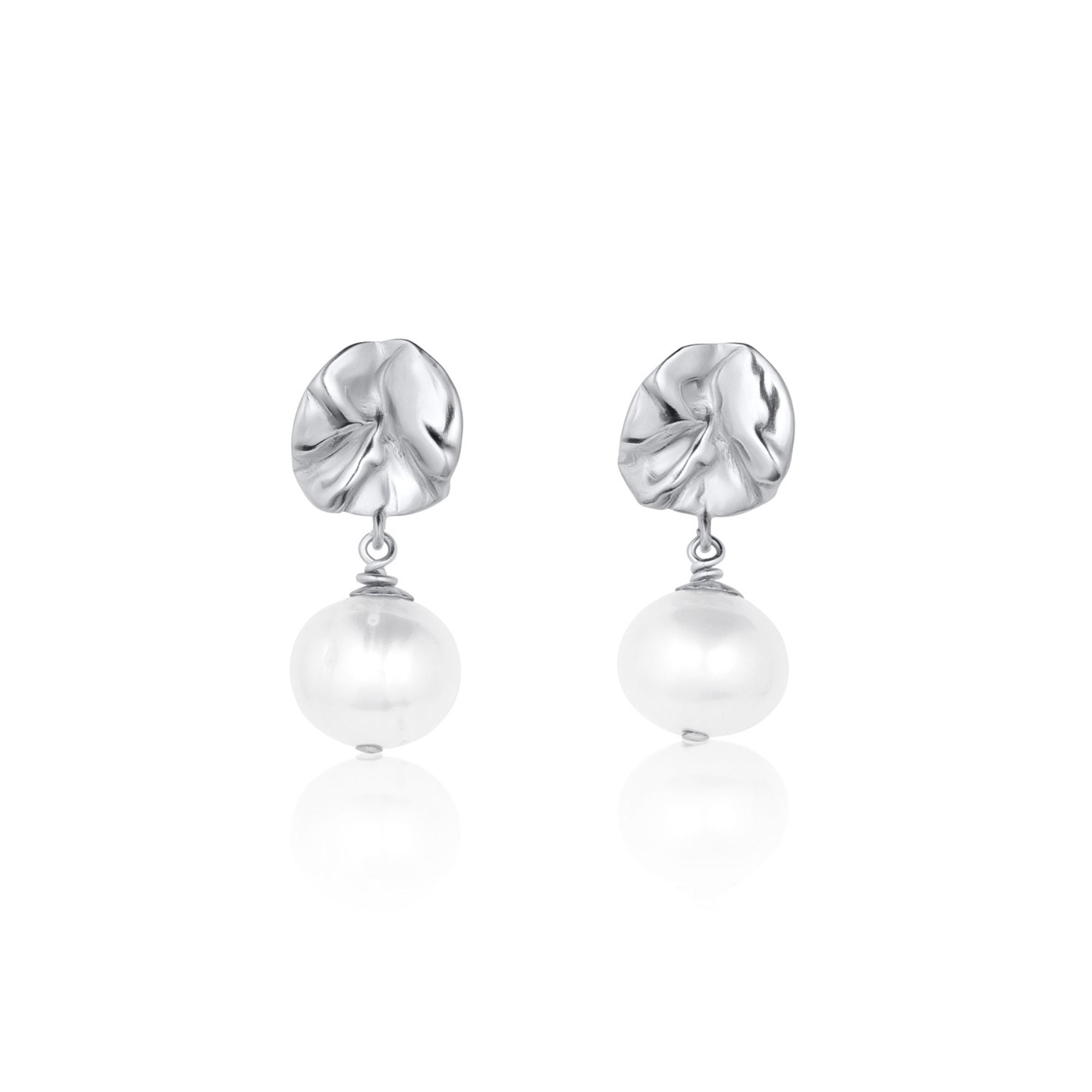 Josephine Pearl Drop Earrings (RTS)